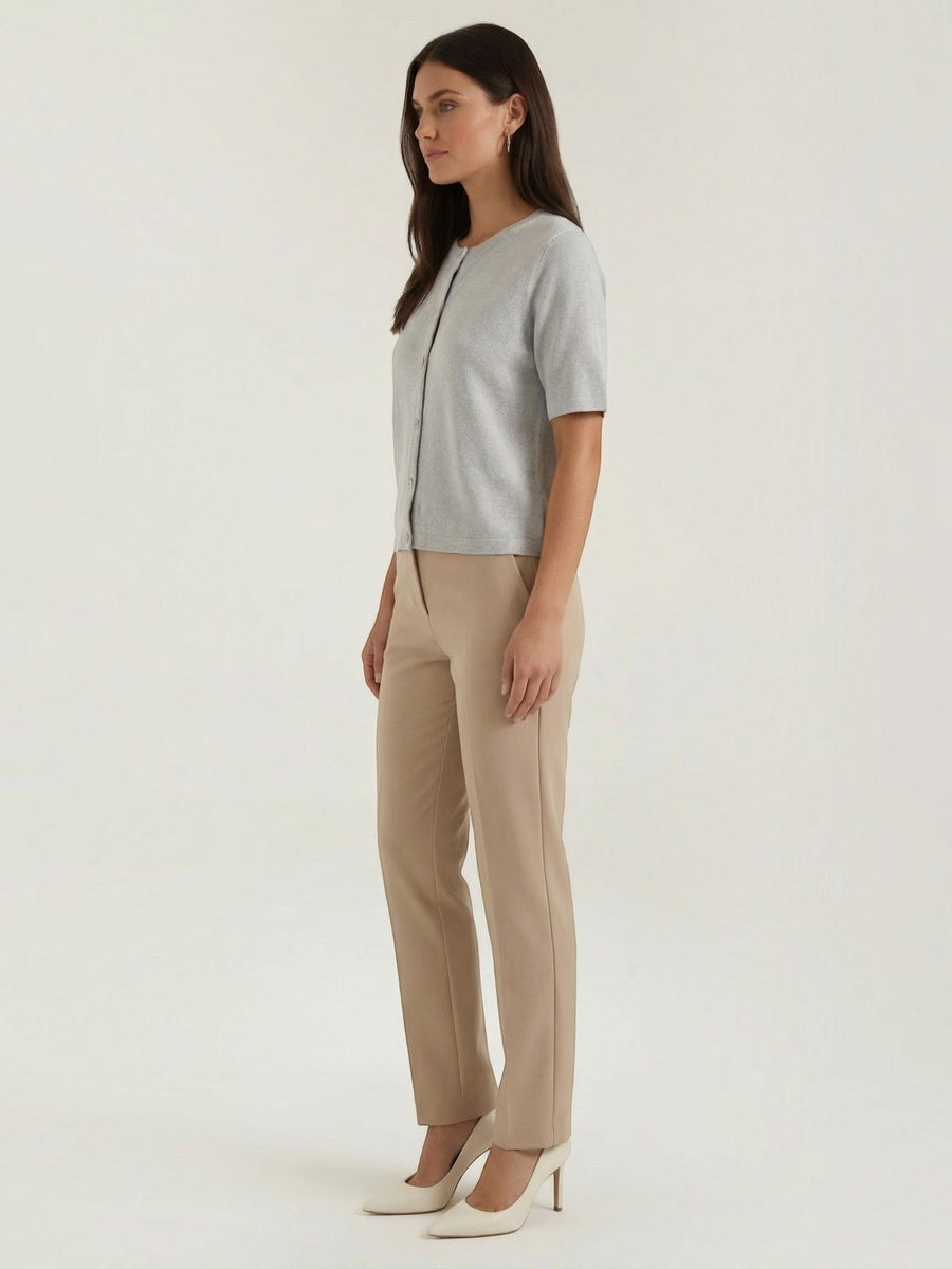 Kathryn Short Sleeve Button Cardigan
