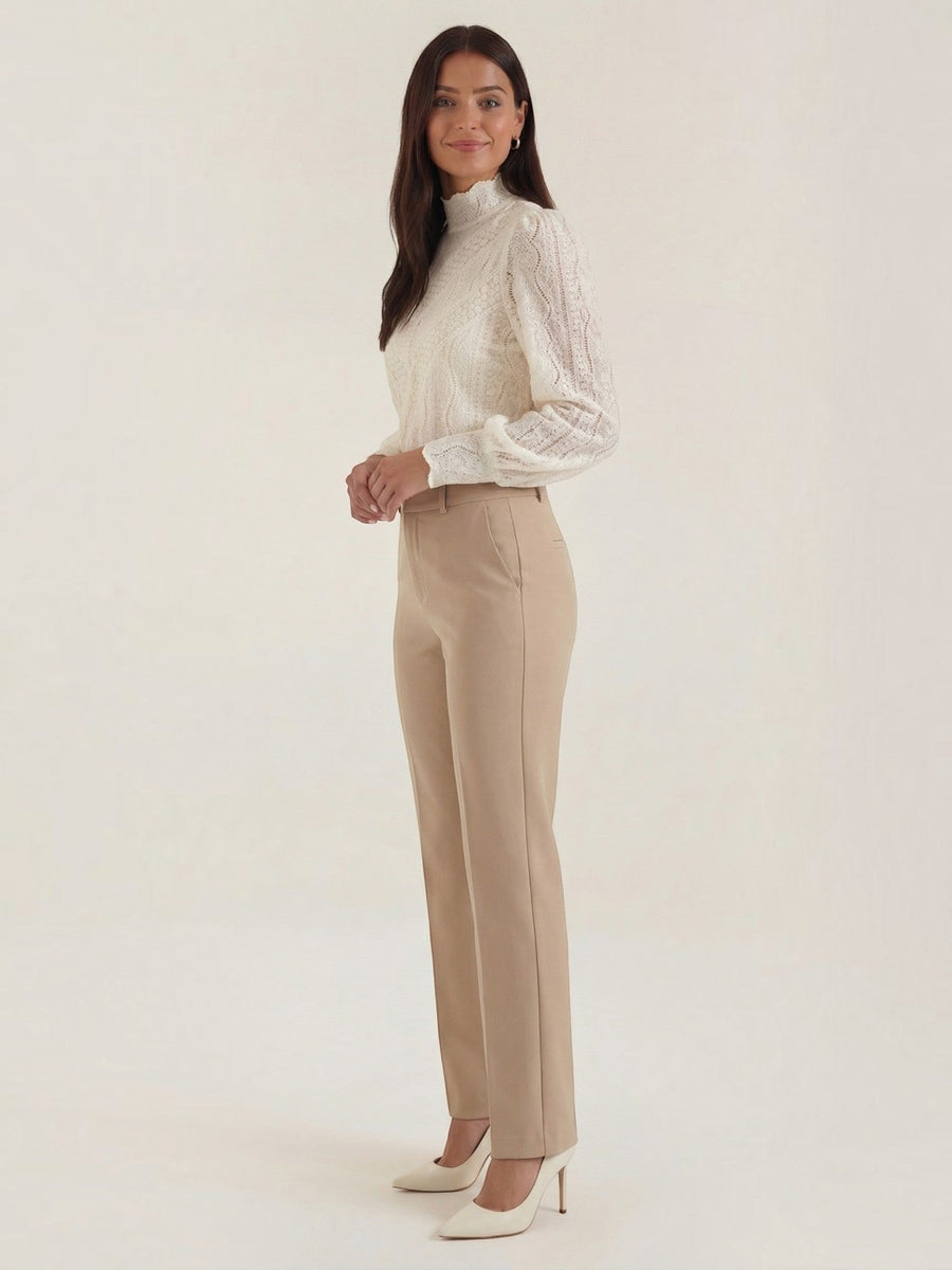 Loretta Lace Puff Sleeve Blouse