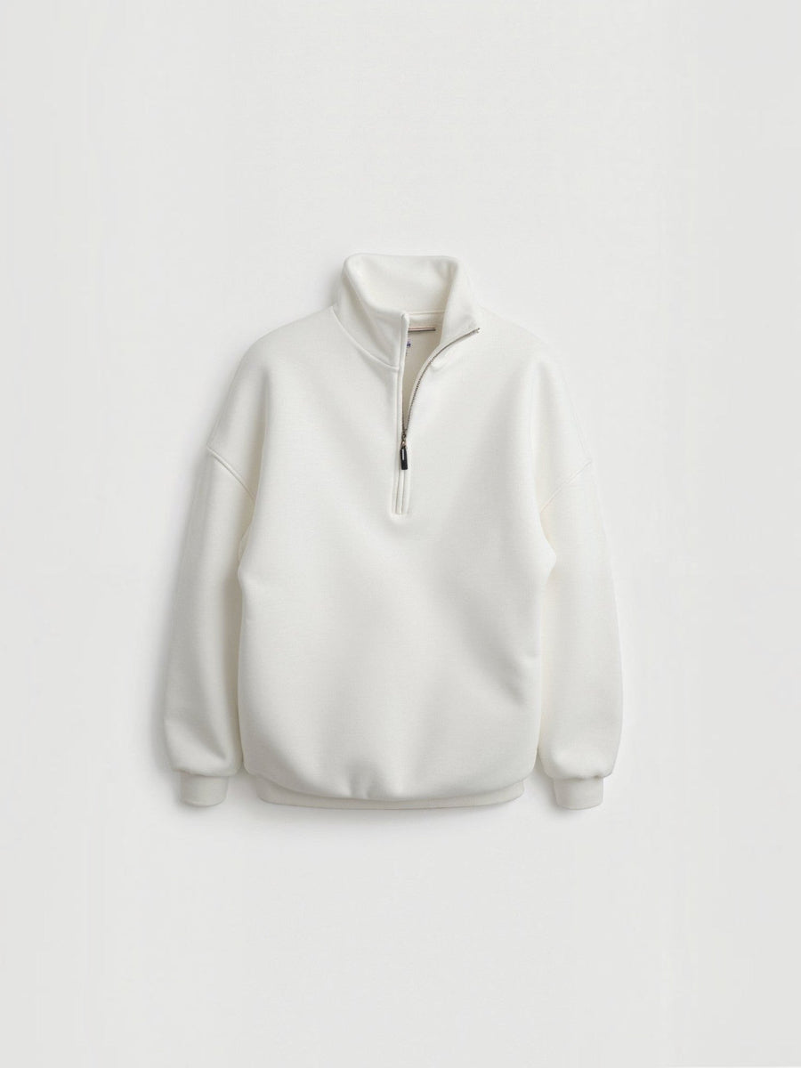Lori Oversized Quarter Zip Sweatshirt