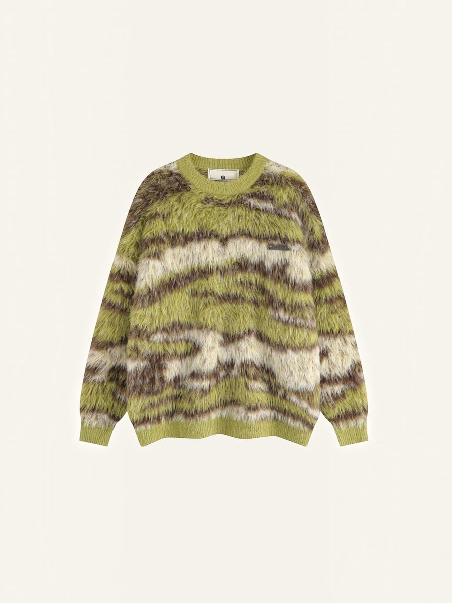 Melanie Multicolour Striped Knit Sweater