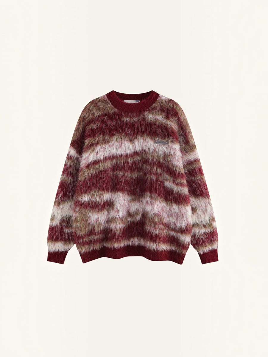 Melanie Multicolour Striped Knit Sweater