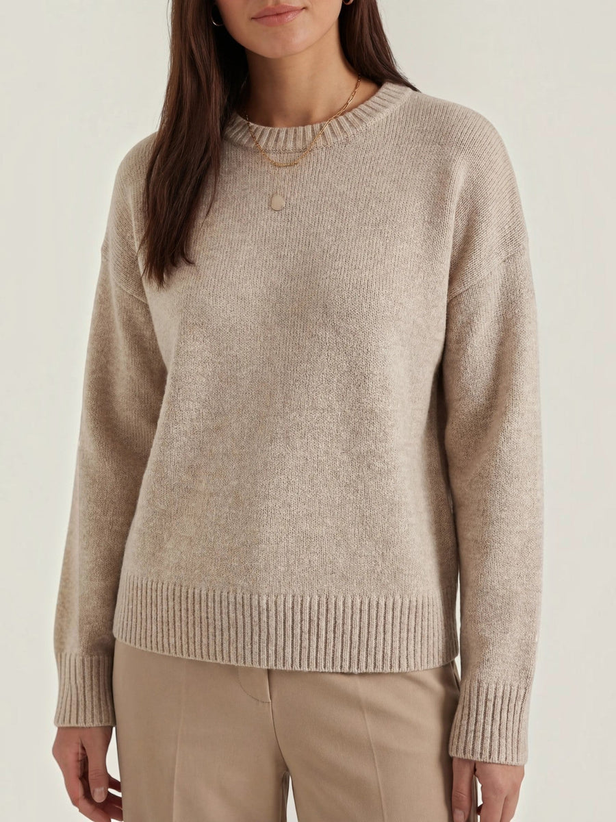 Ruby Marled Oversized Knit Sweater