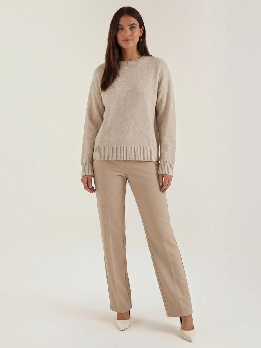 Ruby Marled Oversized Knit Sweater