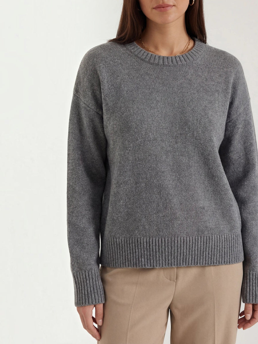 Ruby Marled Oversized Knit Sweater