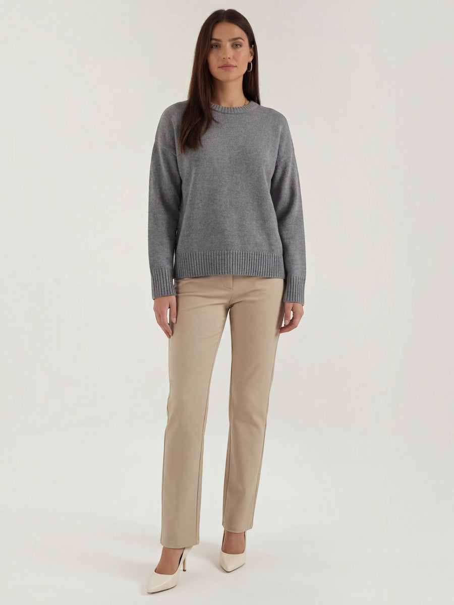 Ruby Marled Oversized Knit Sweater
