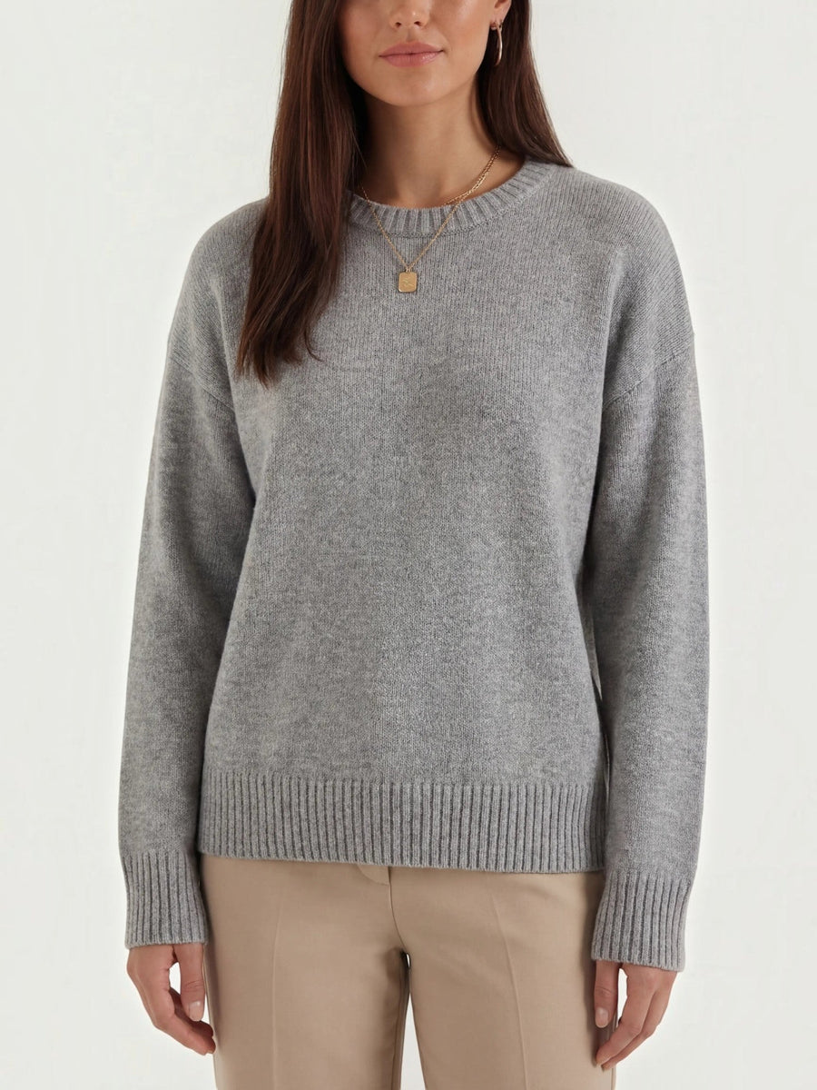 Ruby Marled Oversized Knit Sweater