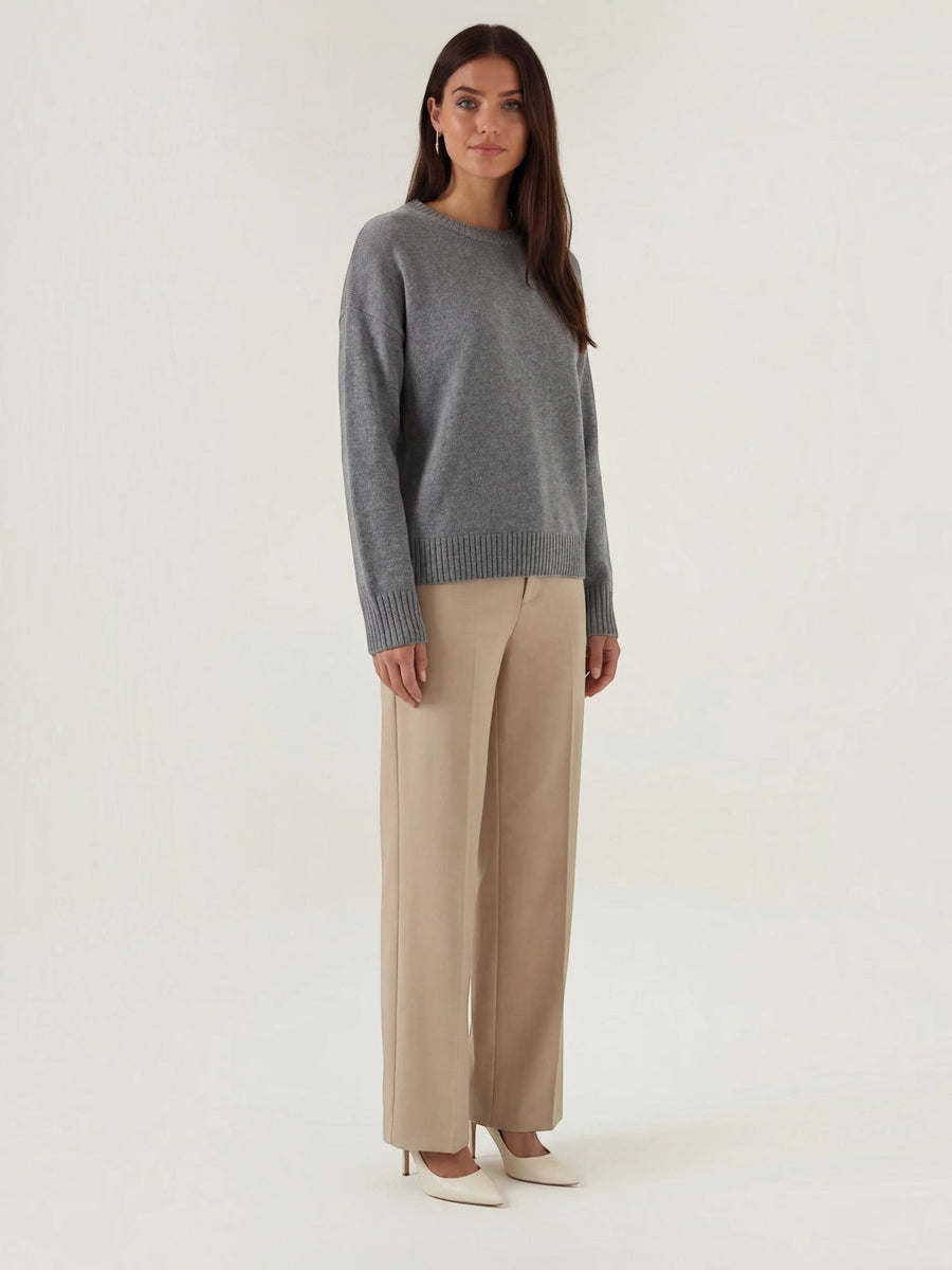 Ruby Marled Oversized Knit Sweater