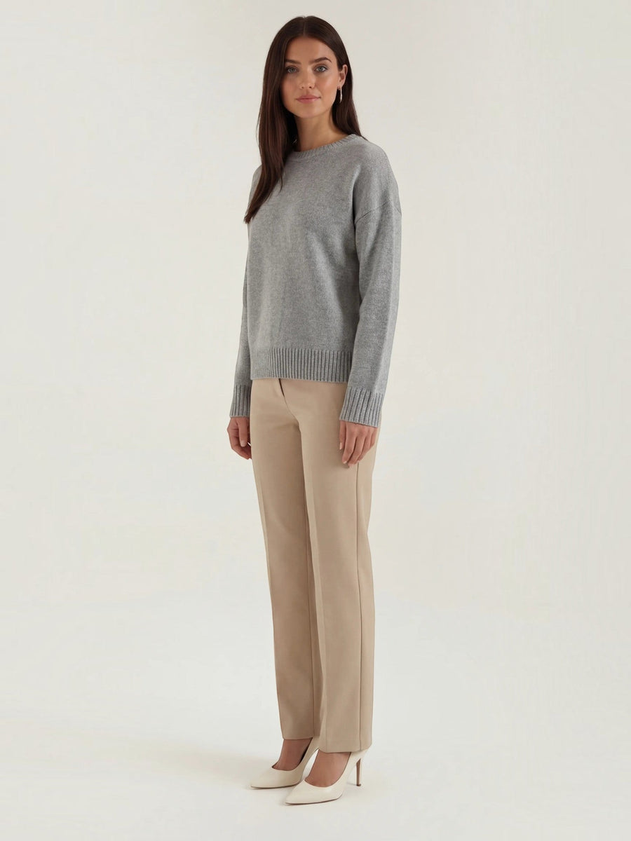 Ruby Marled Oversized Knit Sweater