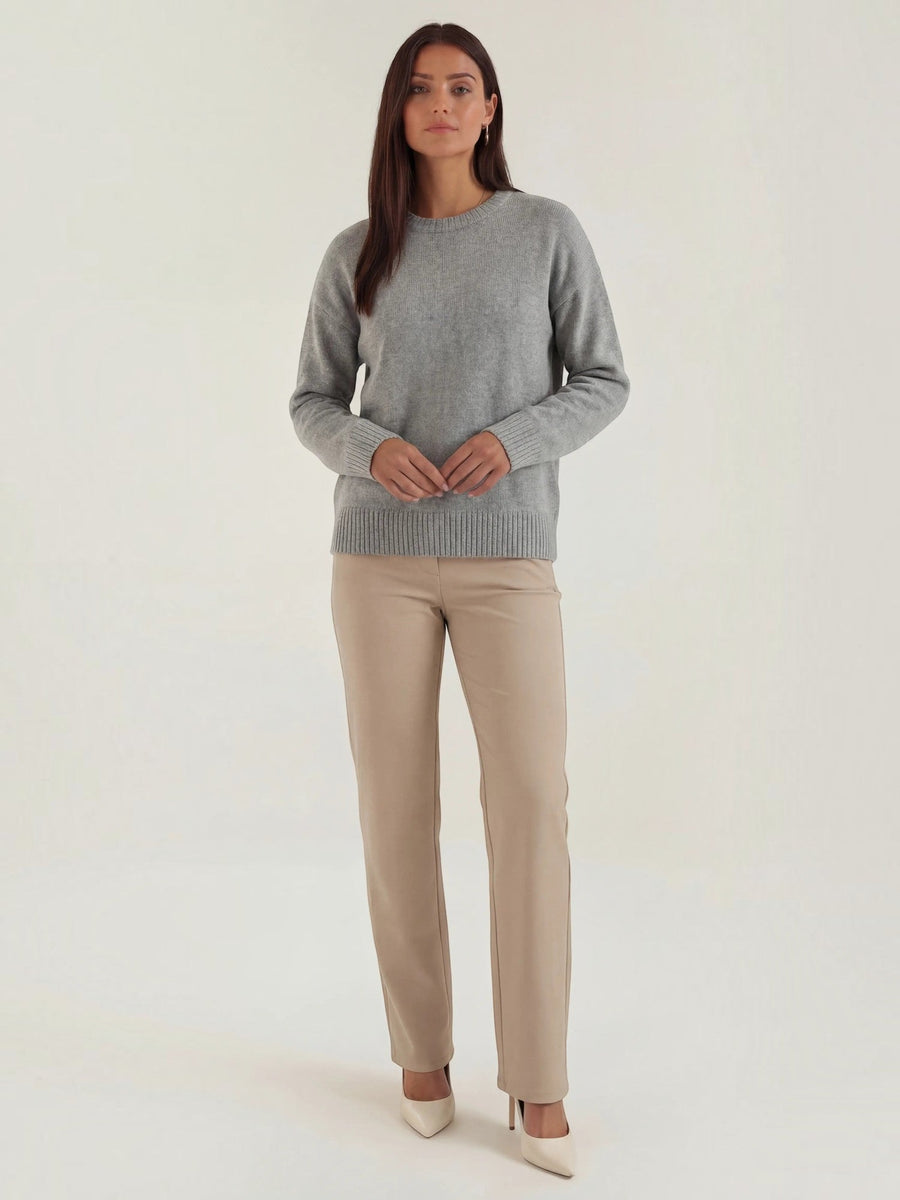 Ruby Marled Oversized Knit Sweater