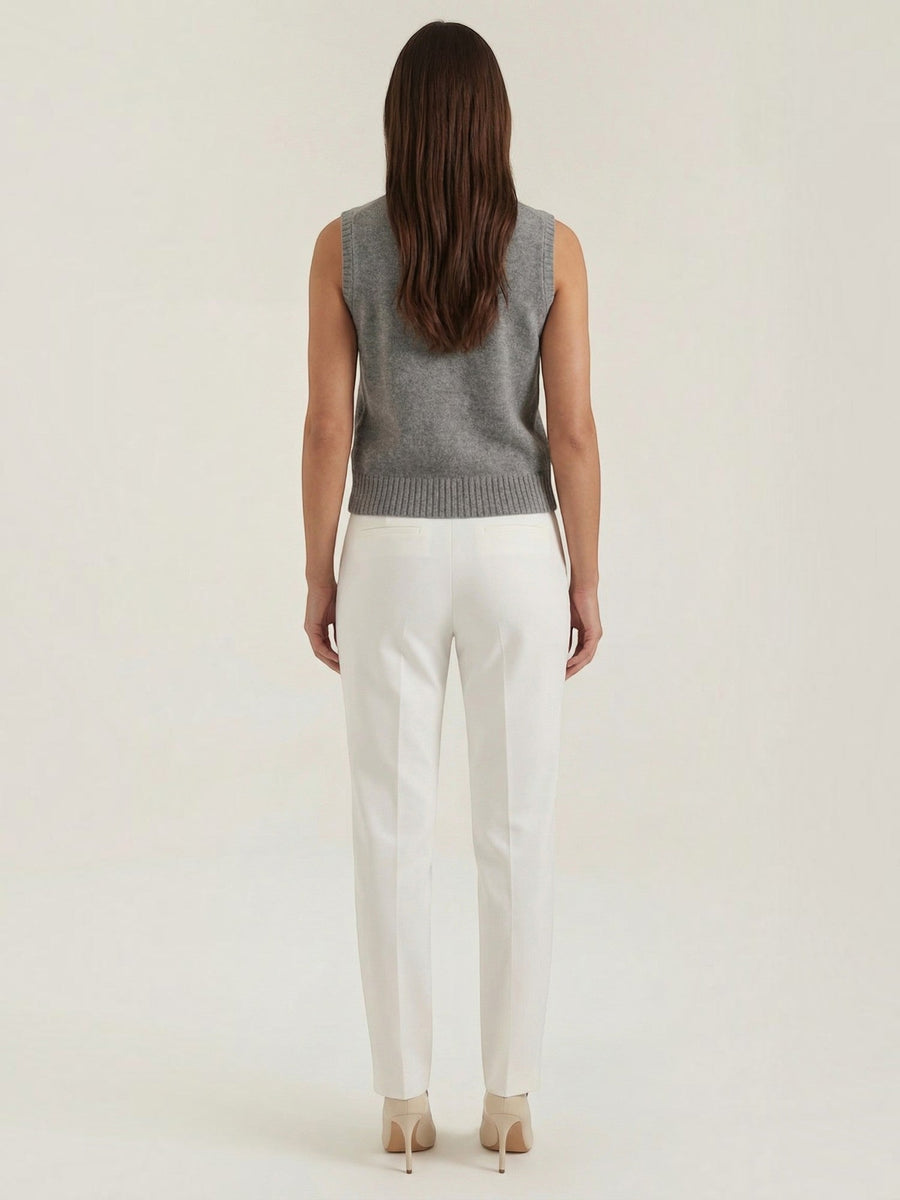 Sylvia Button Front Knit Vest