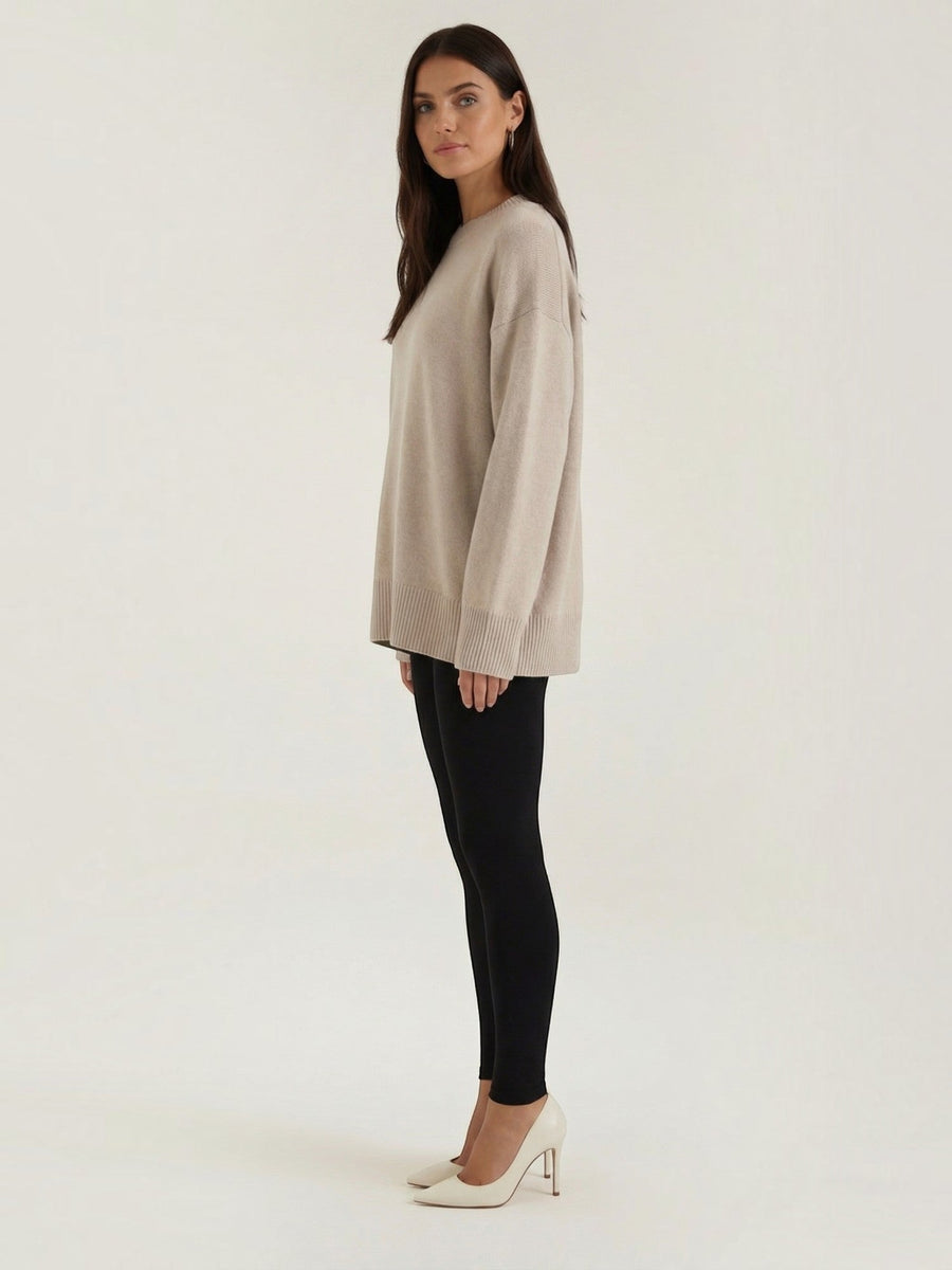 Theresa Oversized Dense Knit Sweater