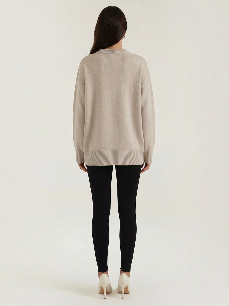 Theresa Oversized Dense Knit Sweater
