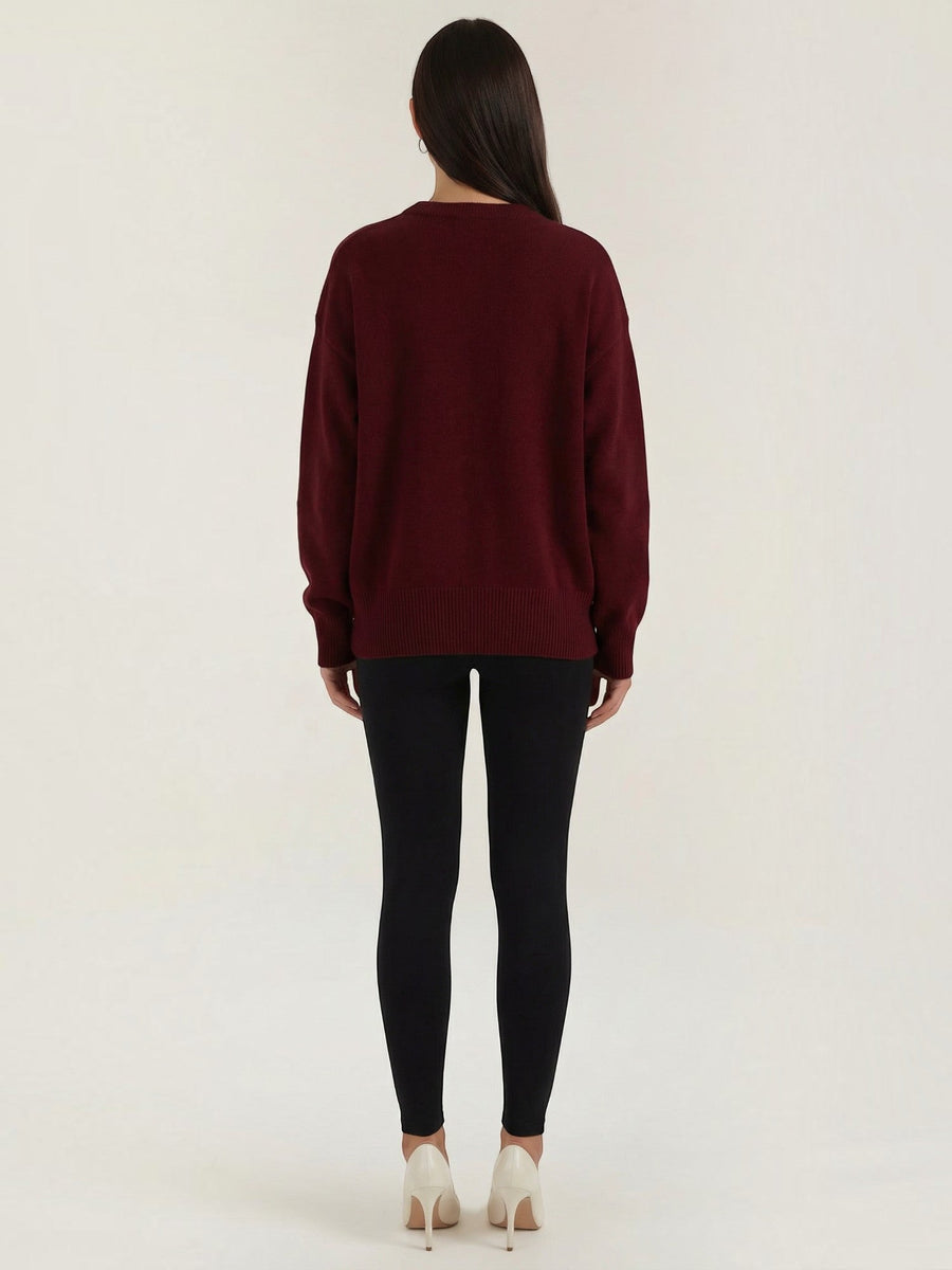 Theresa Oversized Dense Knit Sweater