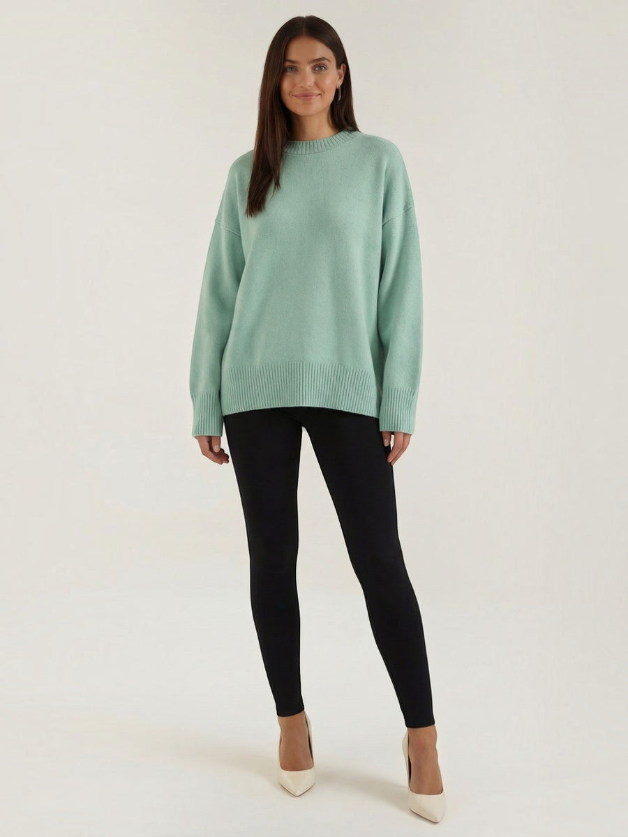 Theresa Oversized Dense Knit Sweater