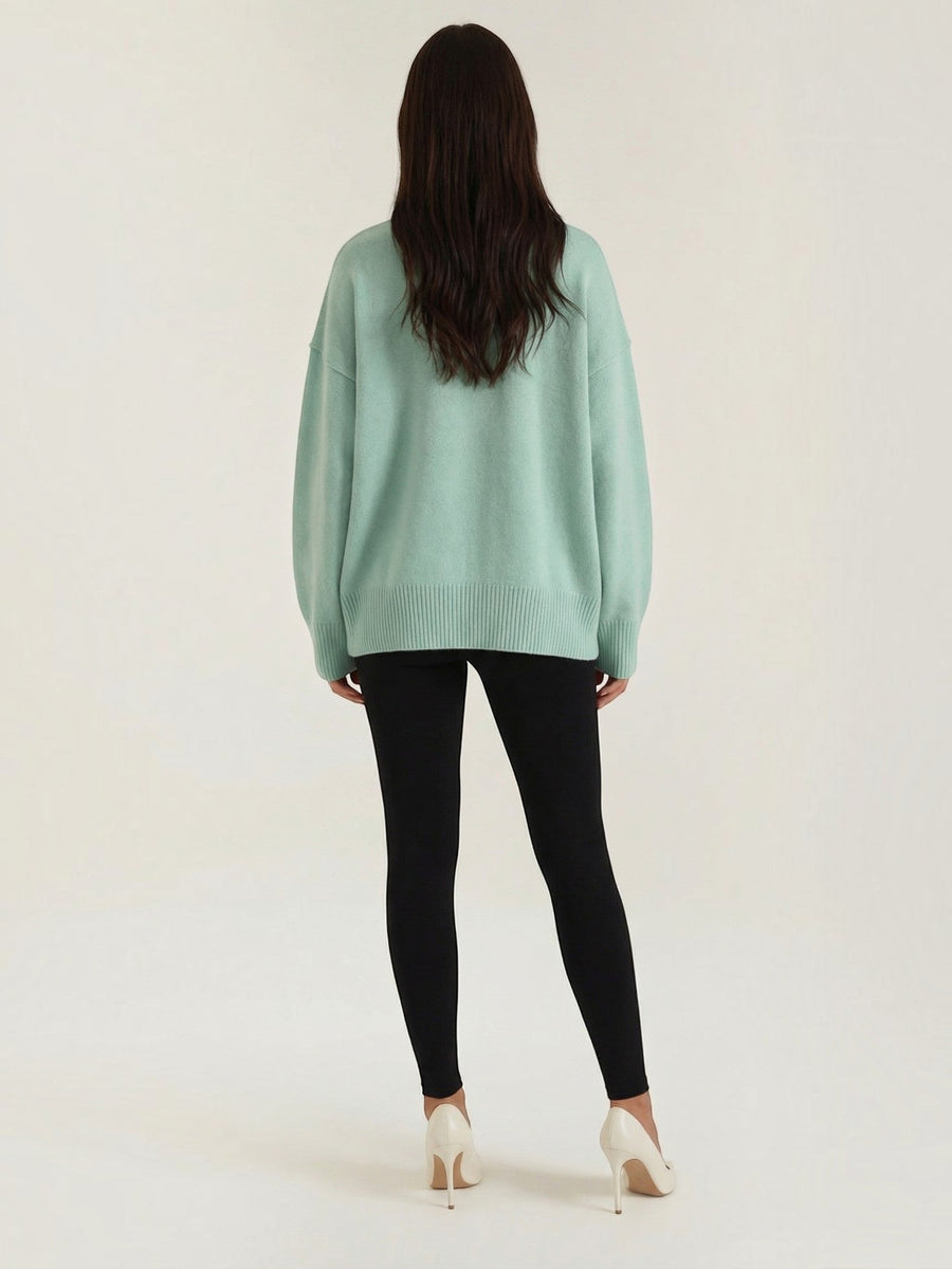 Theresa Oversized Dense Knit Sweater