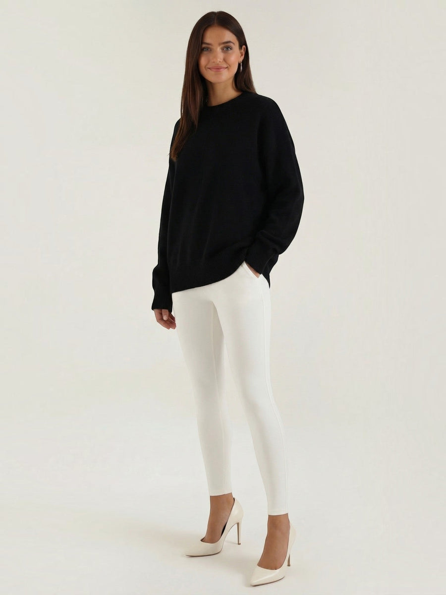 Theresa Oversized Dense Knit Sweater