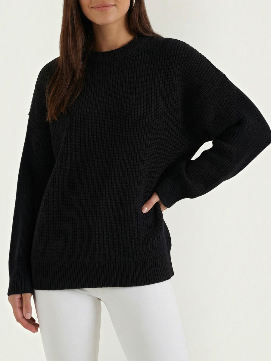 Theresa Oversized Dense Knit Sweater