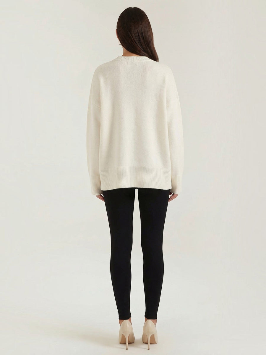 Theresa Oversized Dense Knit Sweater