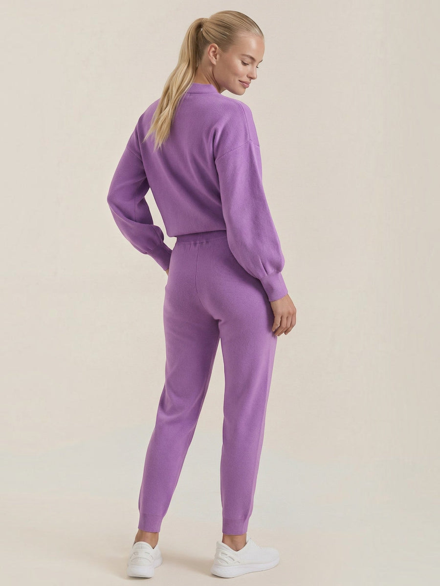 Mavis Knit Sweater and Jogger Lounge Set