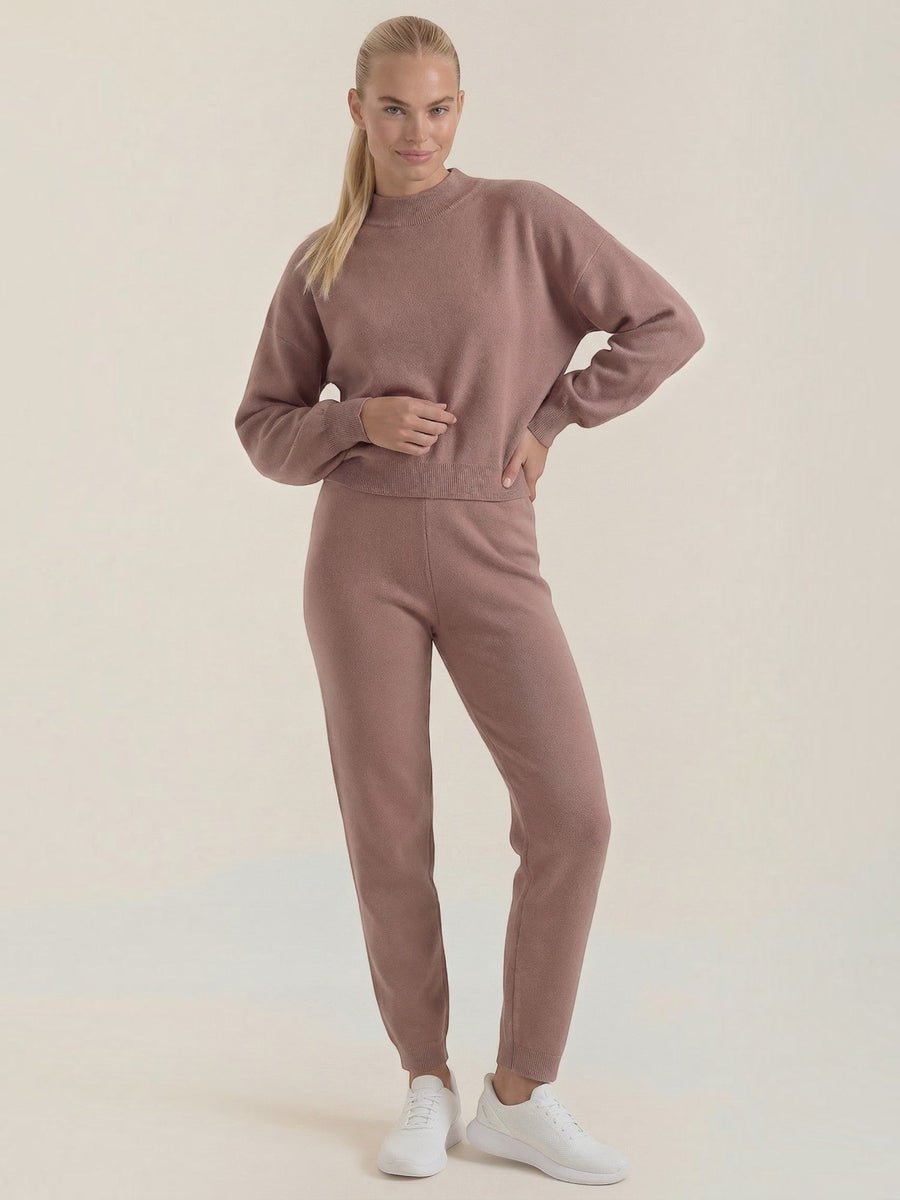 Mavis Knit Sweater and Jogger Lounge Set