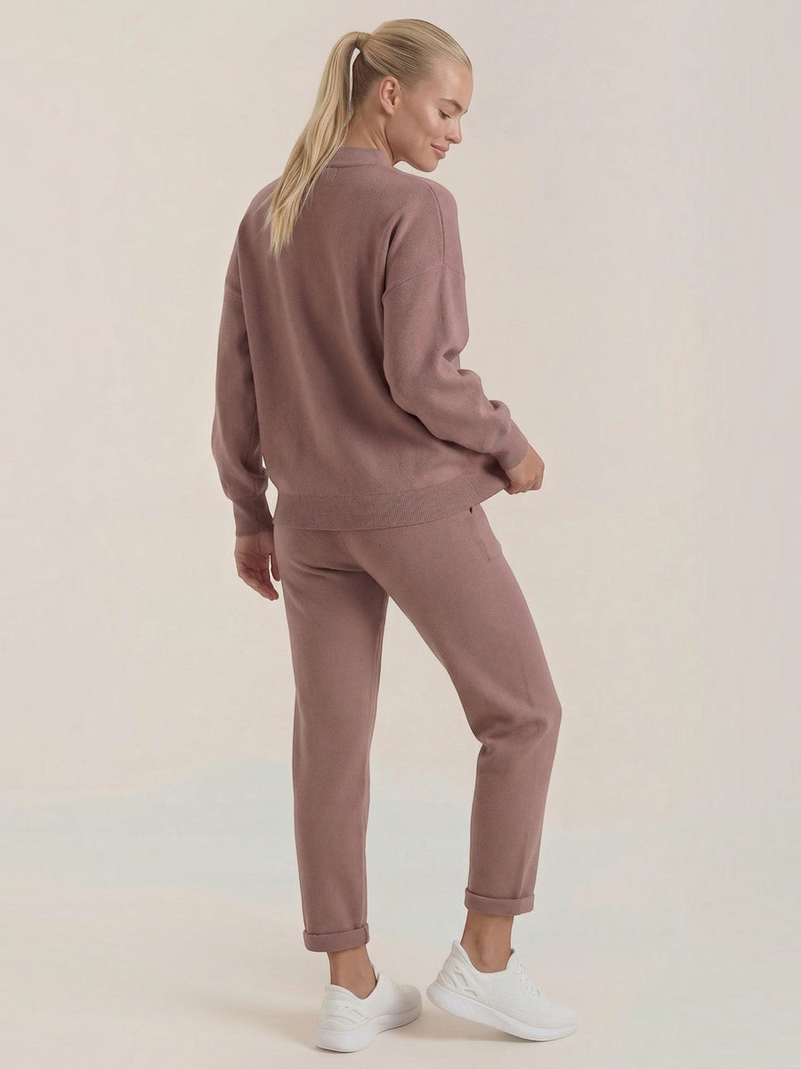 Mavis Knit Sweater and Jogger Lounge Set