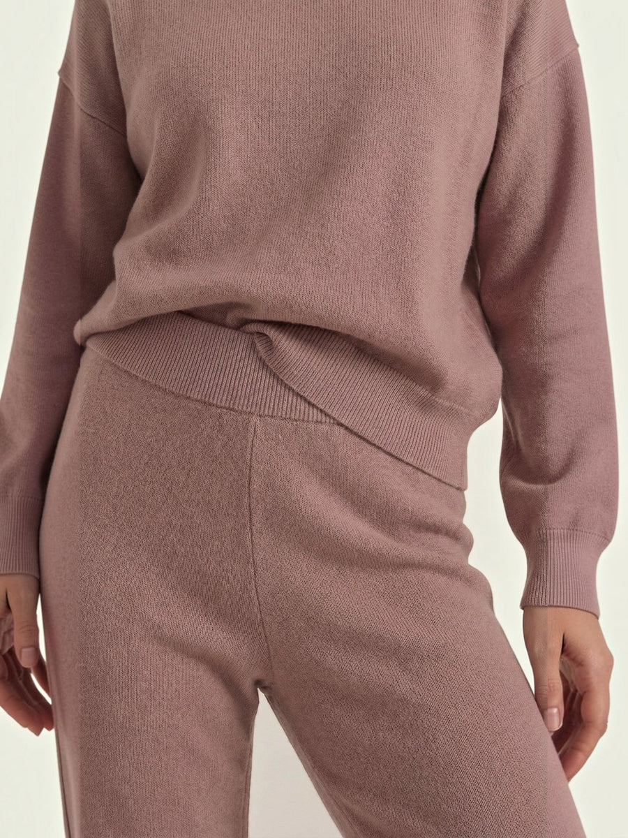 Mavis Knit Sweater and Jogger Lounge Set