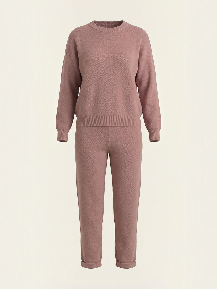 Mavis Knit Sweater and Jogger Lounge Set