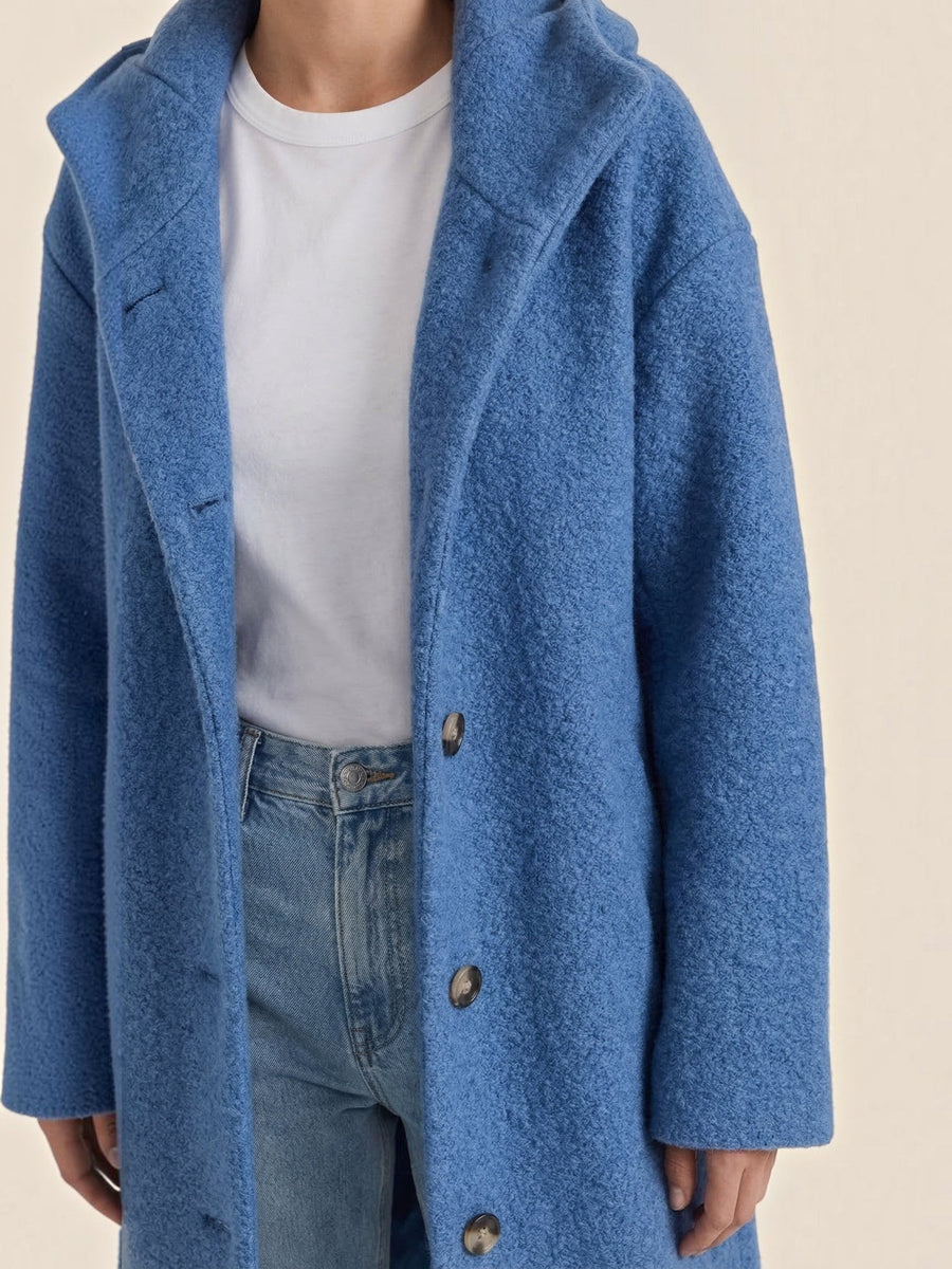 Meredith Oversized Hooded Coat