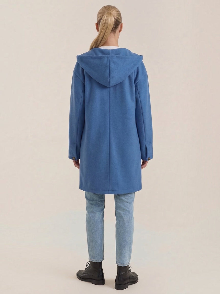 Meredith Oversized Hooded Coat