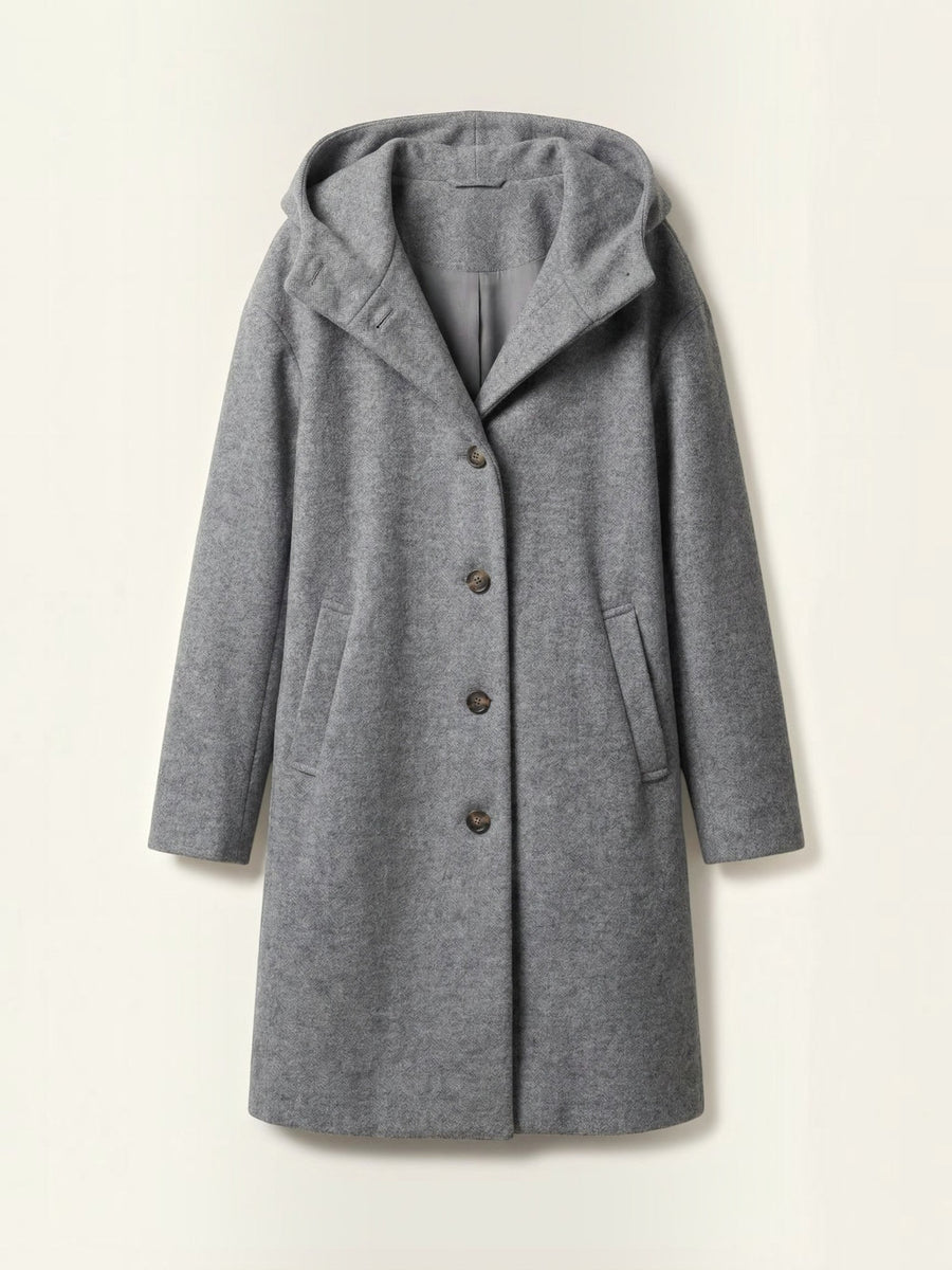 Meredith Oversized Hooded Coat