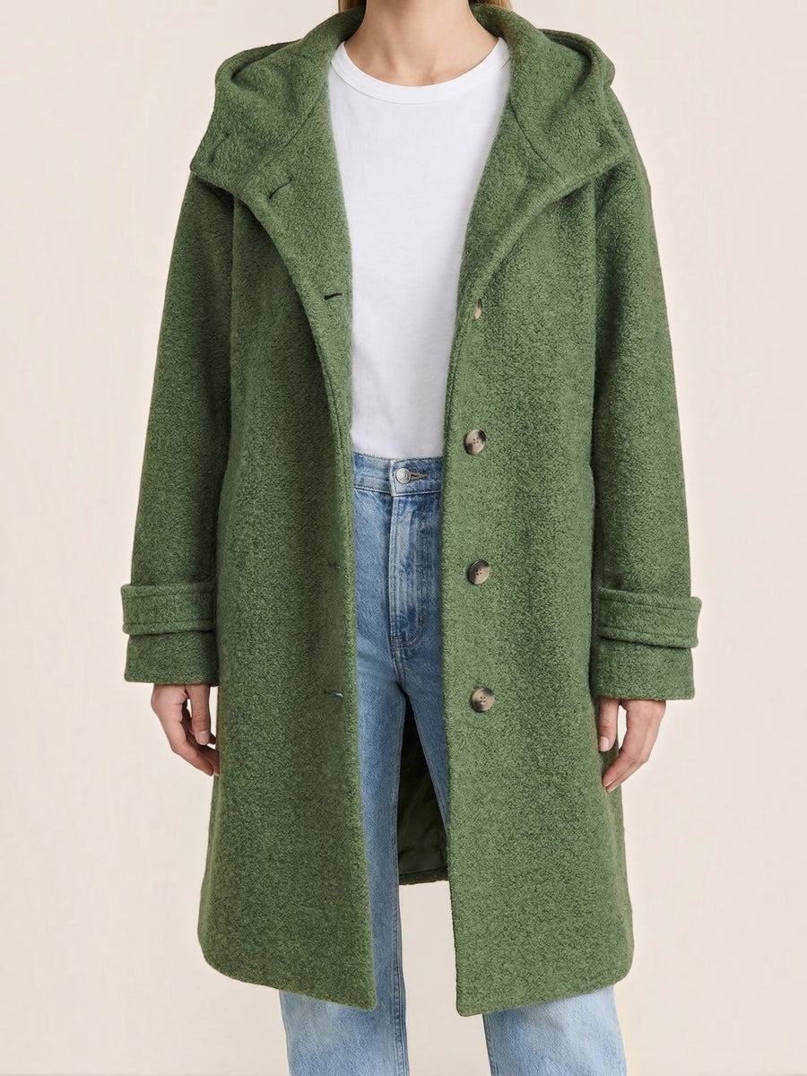 Meredith Oversized Hooded Coat