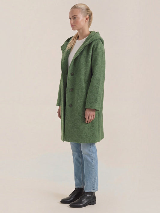Meredith Oversized Hooded Coat