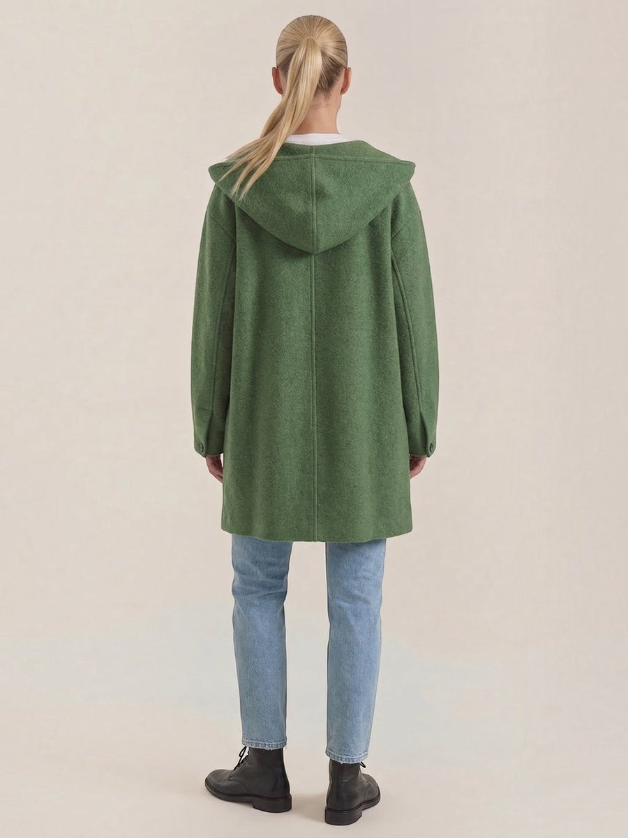 Meredith Oversized Hooded Coat