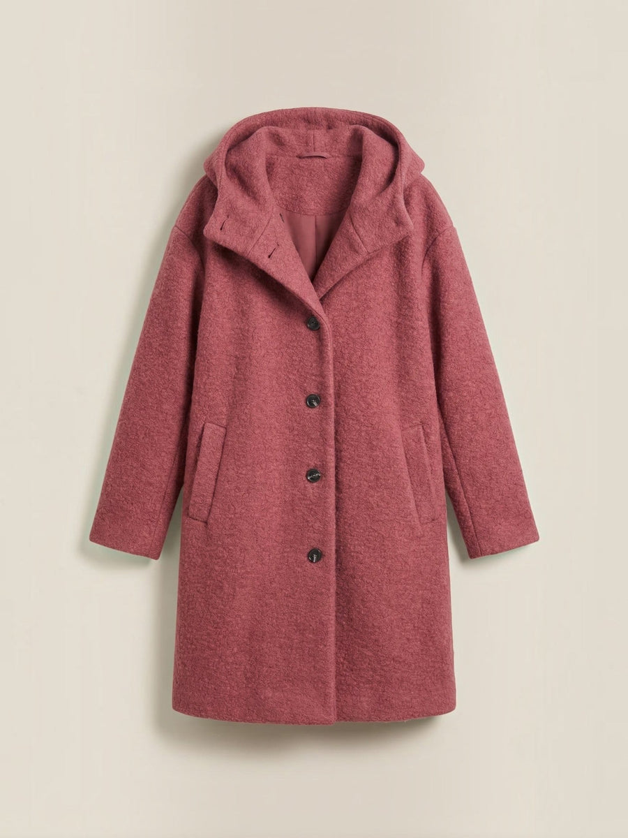 Meredith Oversized Hooded Coat