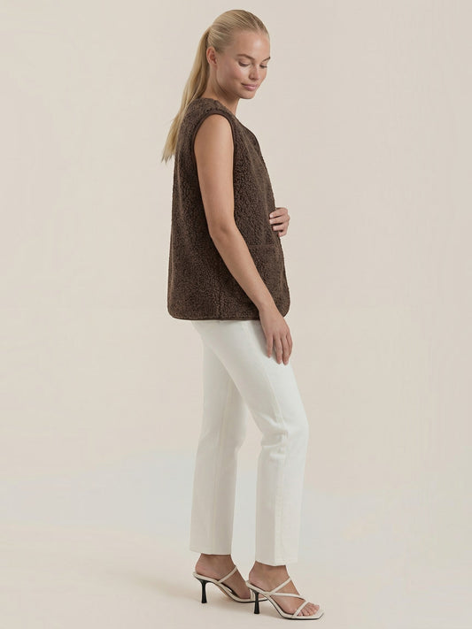 Myra Teddy Fleece Vest
