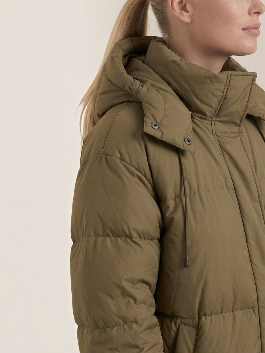 Nora Oversized Quilted Maxi Coat