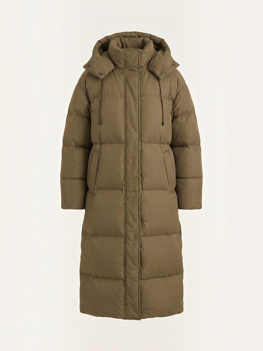 Nora Oversized Quilted Maxi Coat