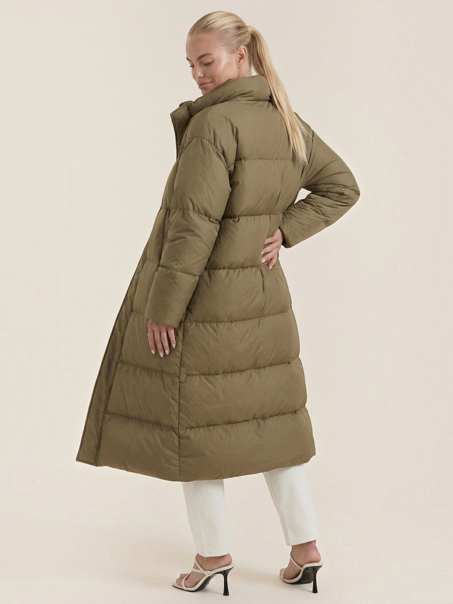 Nora Oversized Quilted Maxi Coat