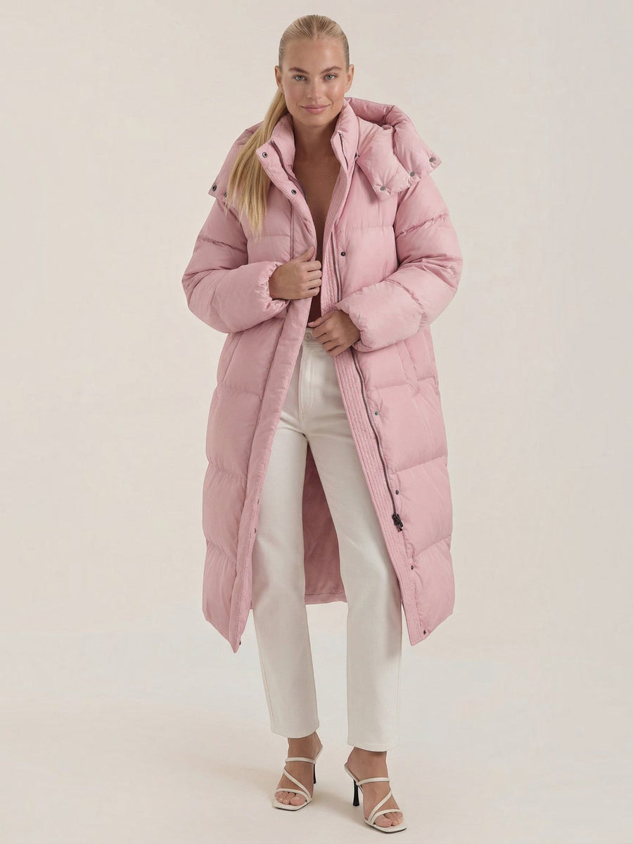 Nora Oversized Quilted Maxi Coat