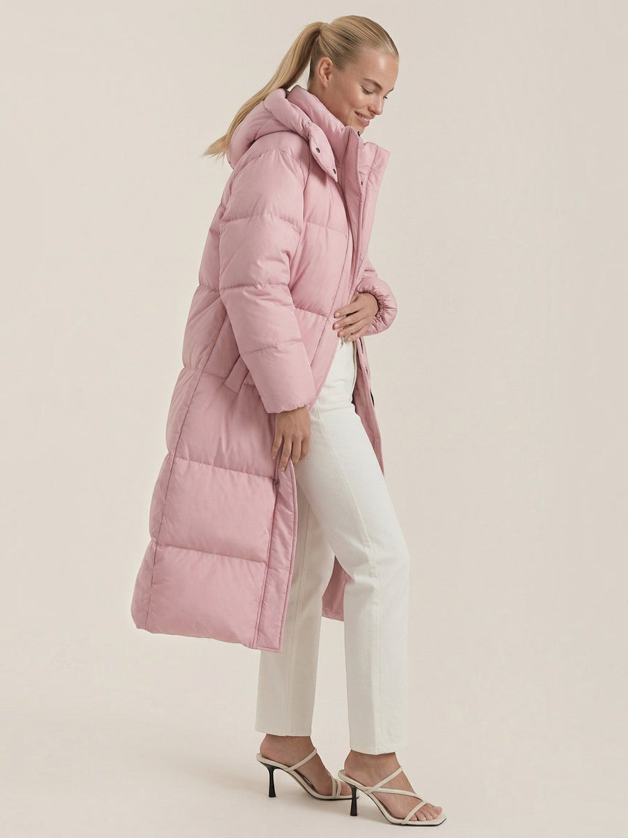 Nora Oversized Quilted Maxi Coat