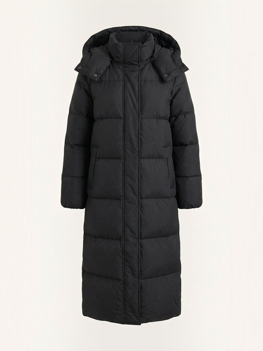 Nora Oversized Quilted Maxi Coat