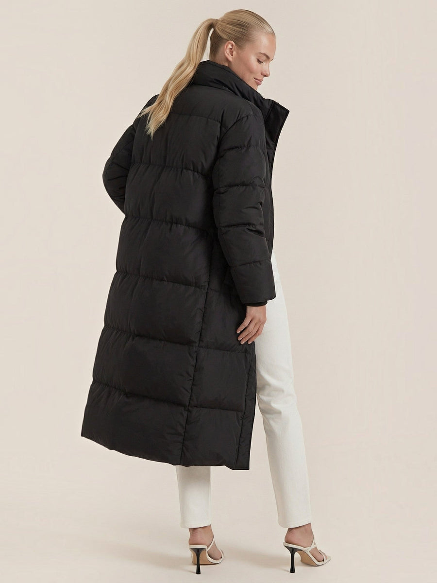 Nora Oversized Quilted Maxi Coat