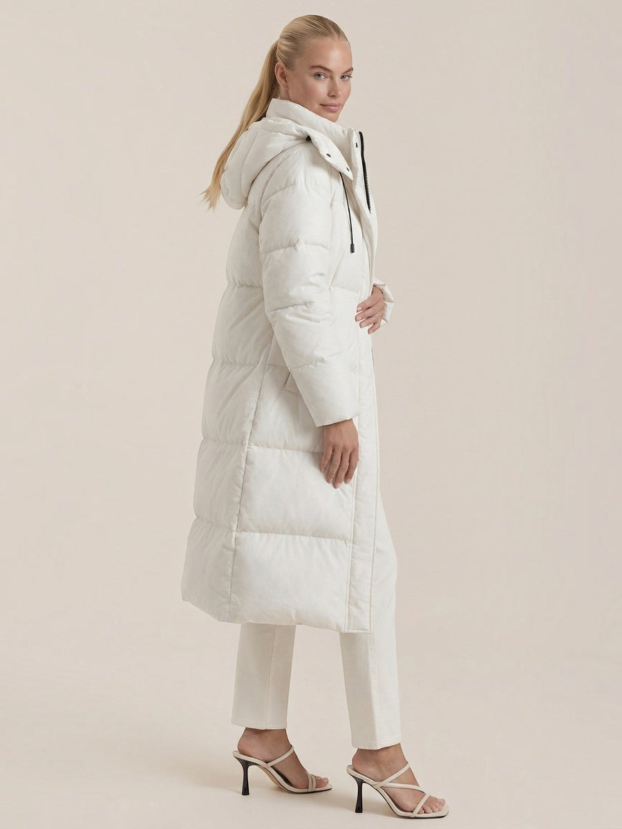 Nora Oversized Quilted Maxi Coat
