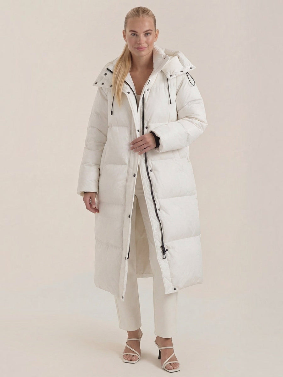 Nora Oversized Quilted Maxi Coat