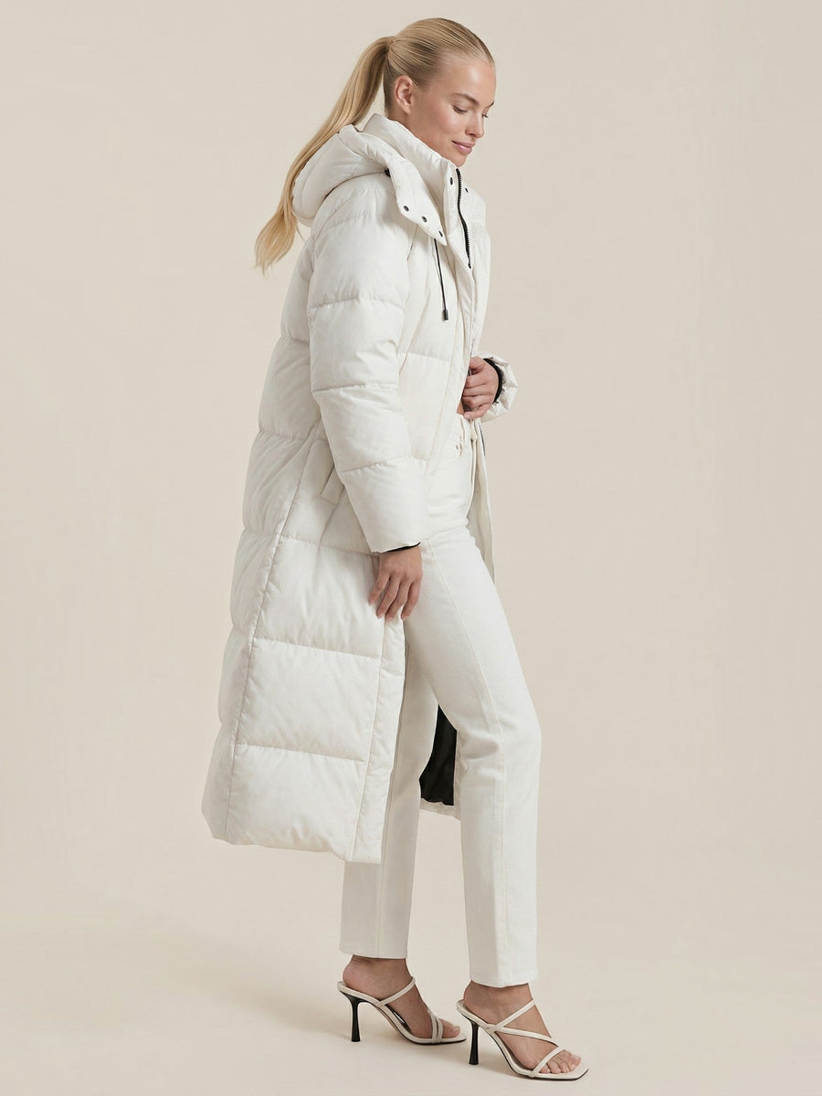 Nora Oversized Quilted Maxi Coat