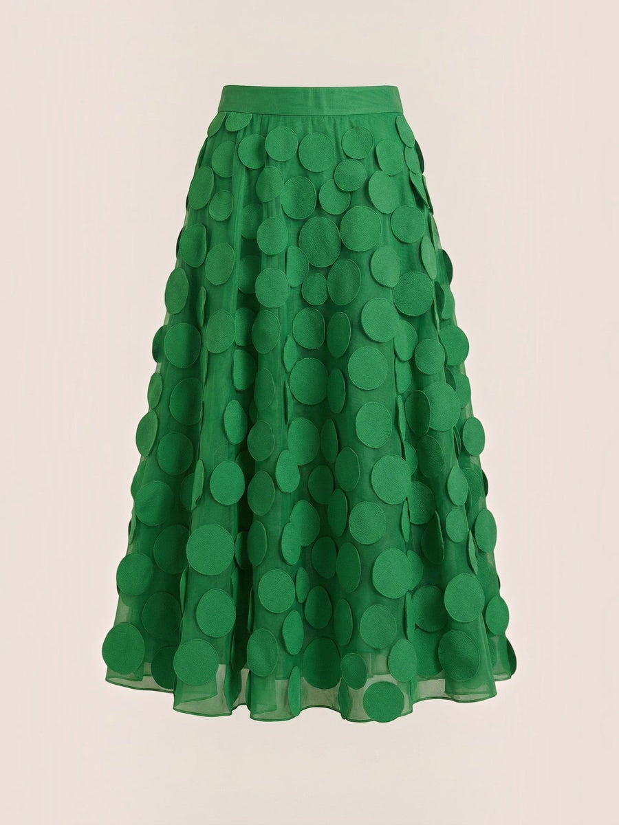 Olga Circle Applique Tulle Skirt