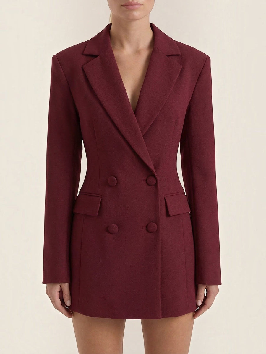 Sallie Double Breasted Blazer Mini Dress