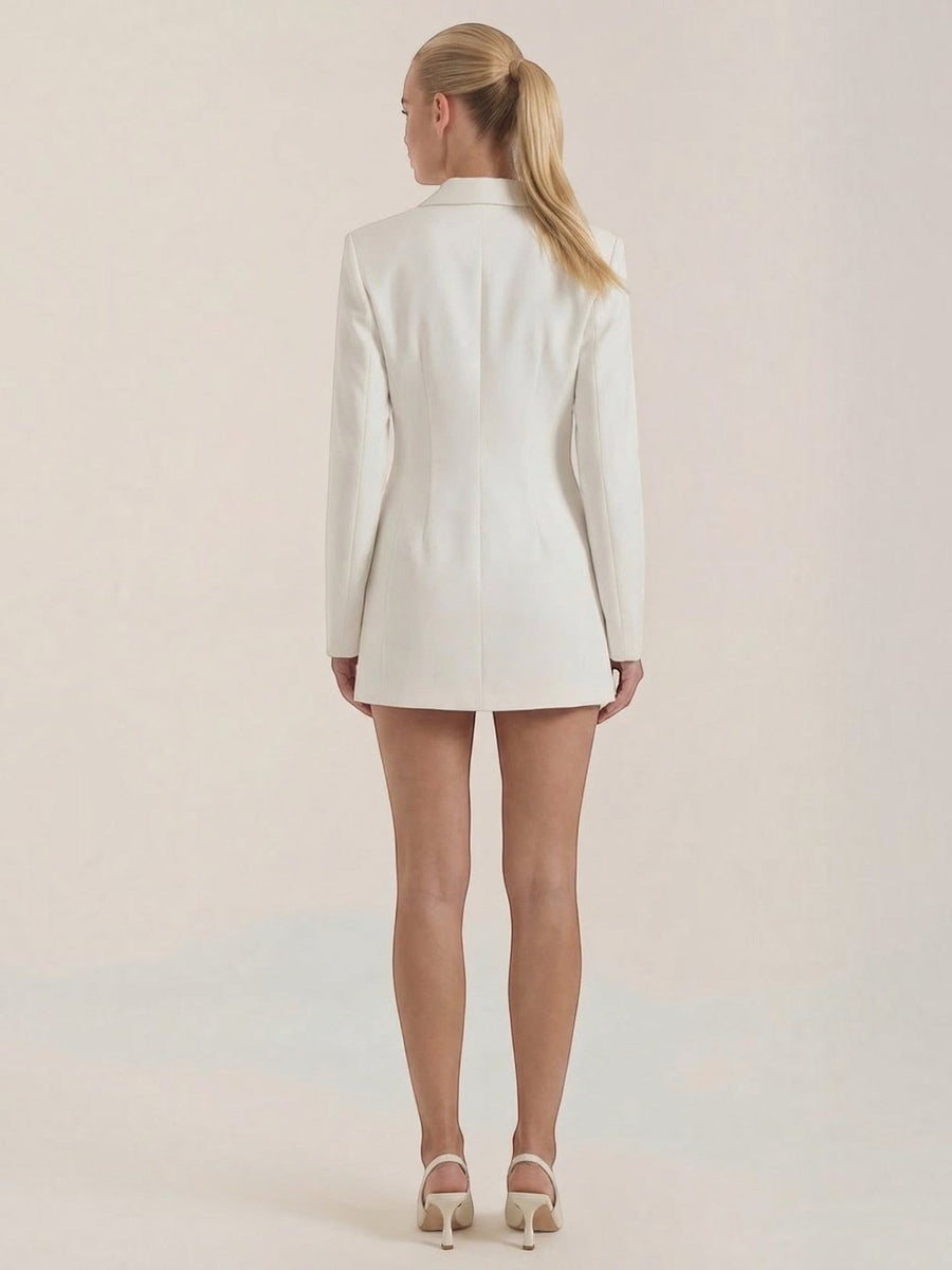 Sallie Double Breasted Blazer Mini Dress