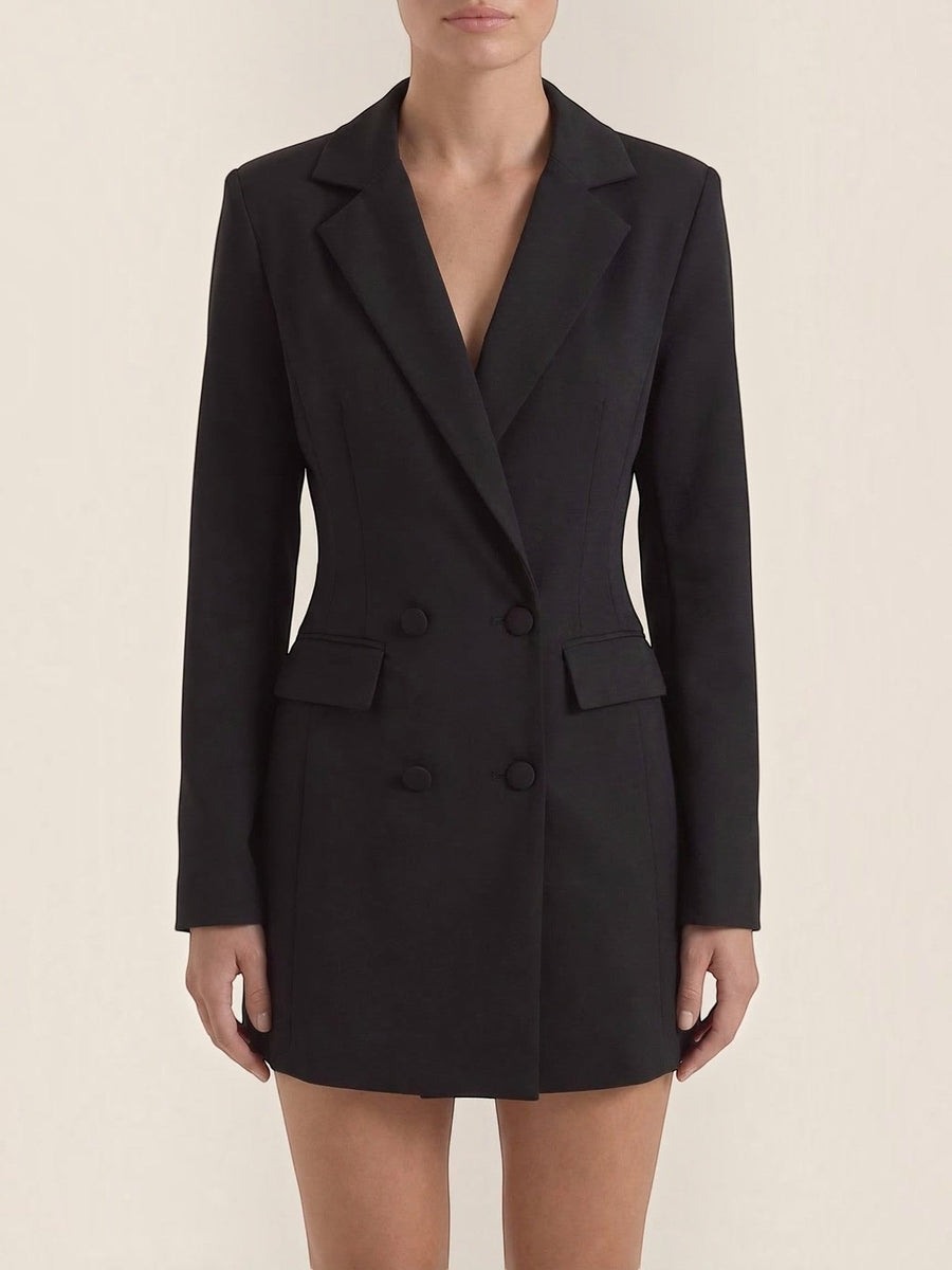 Sallie Double Breasted Blazer Mini Dress