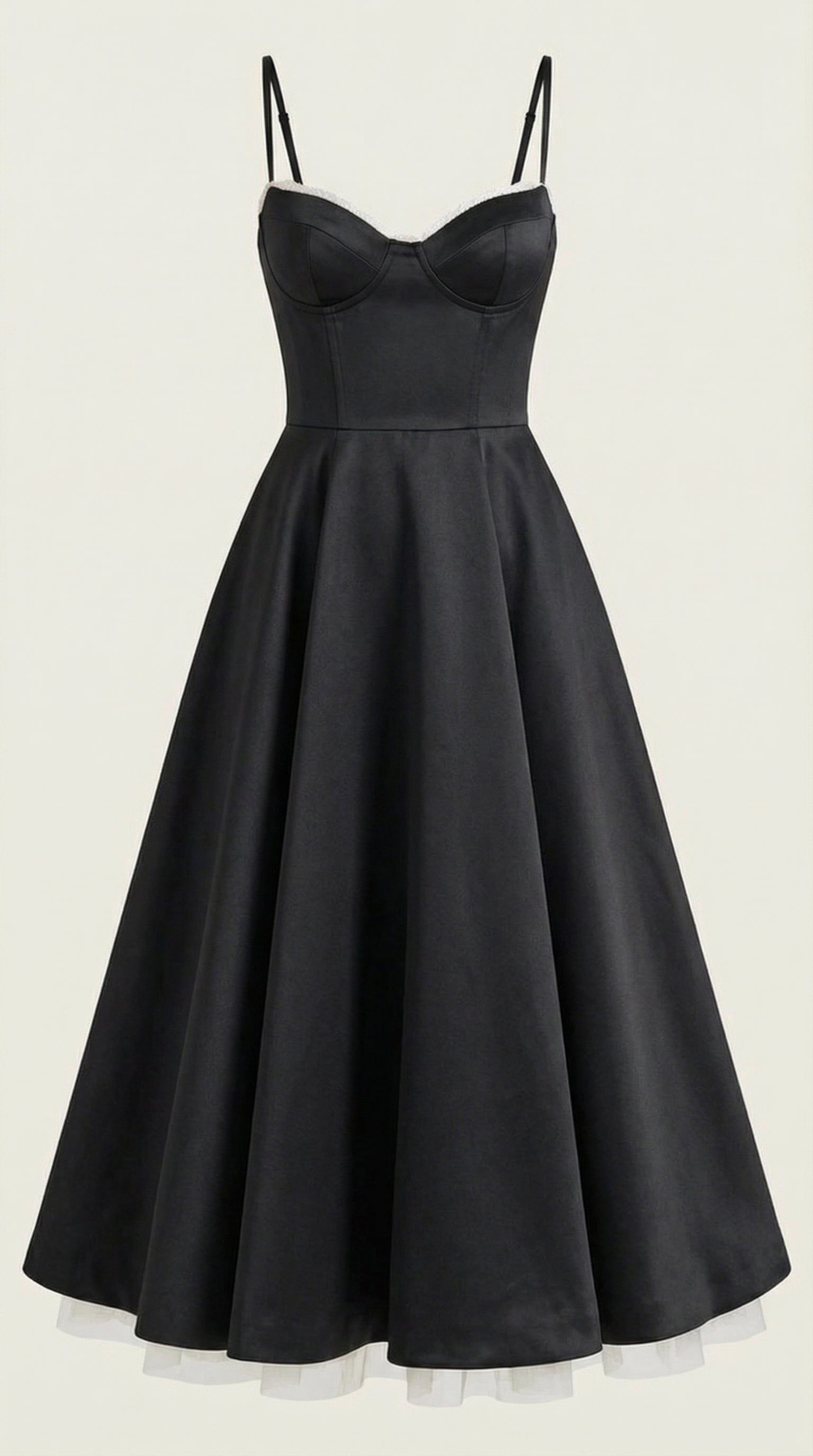tulle midi dress black Isolde Tulle Midi Dress - Baby blue - XL